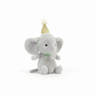 Jellycat Jollipop Elephant USA | 02513QVMB